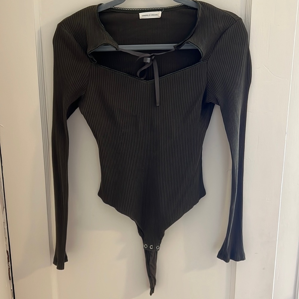 Adorable Ribbed Bodysuit